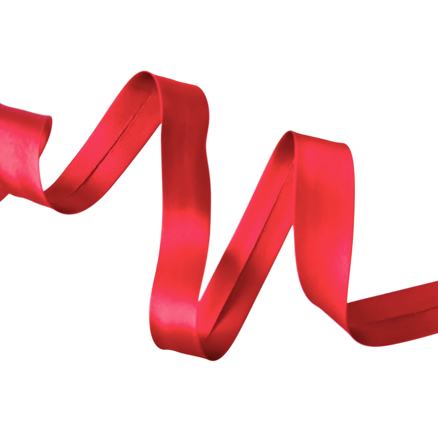 Red Satin Bias Binding 20 mm