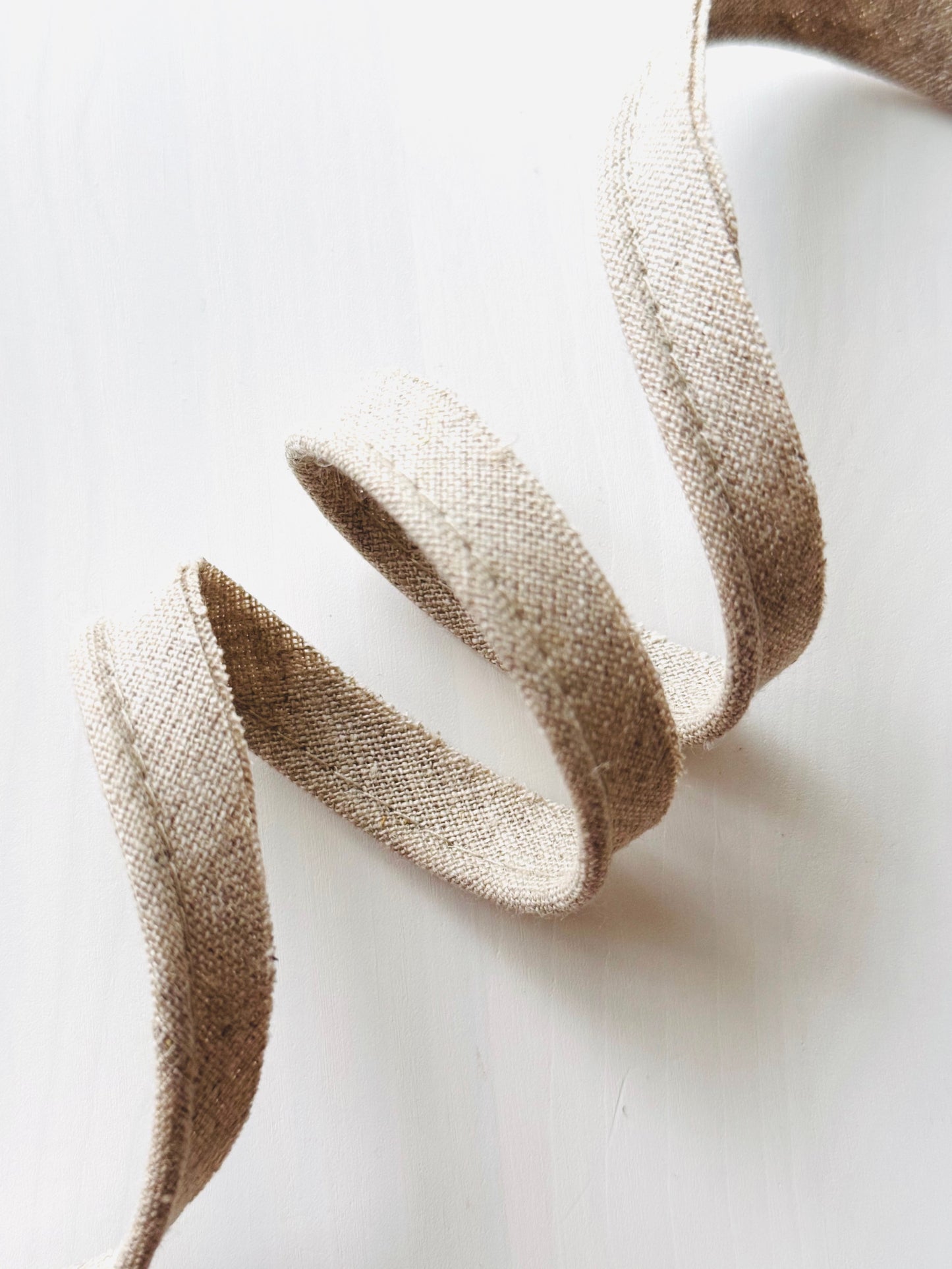 Natural Linen Piping Trim 14 mm