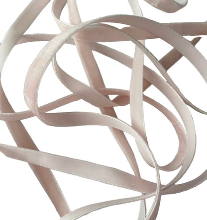 Velvet Ribbon in Pastel Colors 1 mm