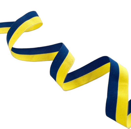National Ribbon Ukraine – 20 mm Patriotic Ribbon