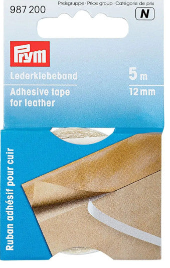Prym Adhesive Tape  for Leather, 12mm, 5m