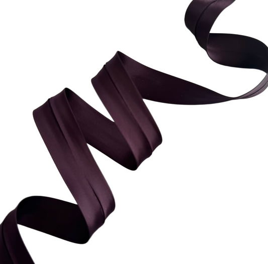 Eggpant Satin Bias Binding 20 mm