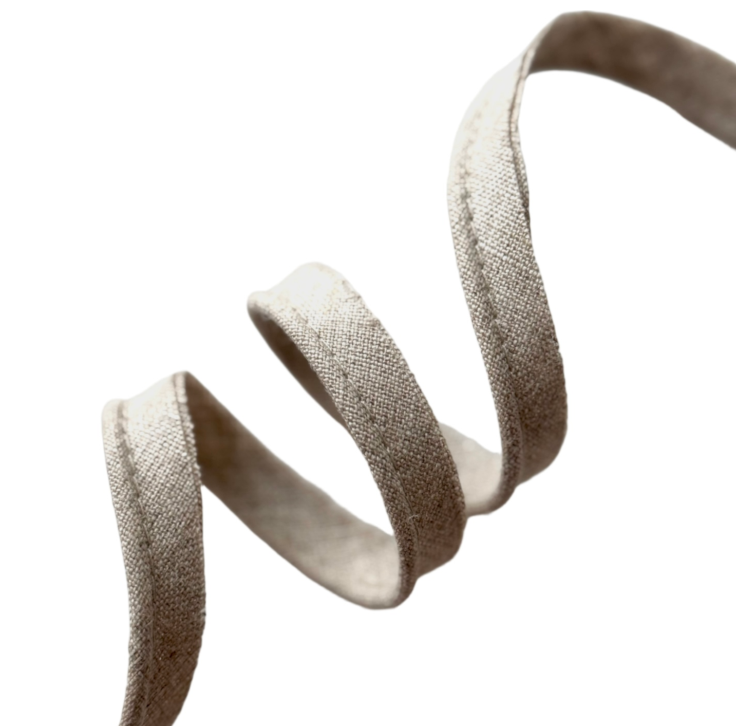 Natural Linen Piping Trim 14 mm
