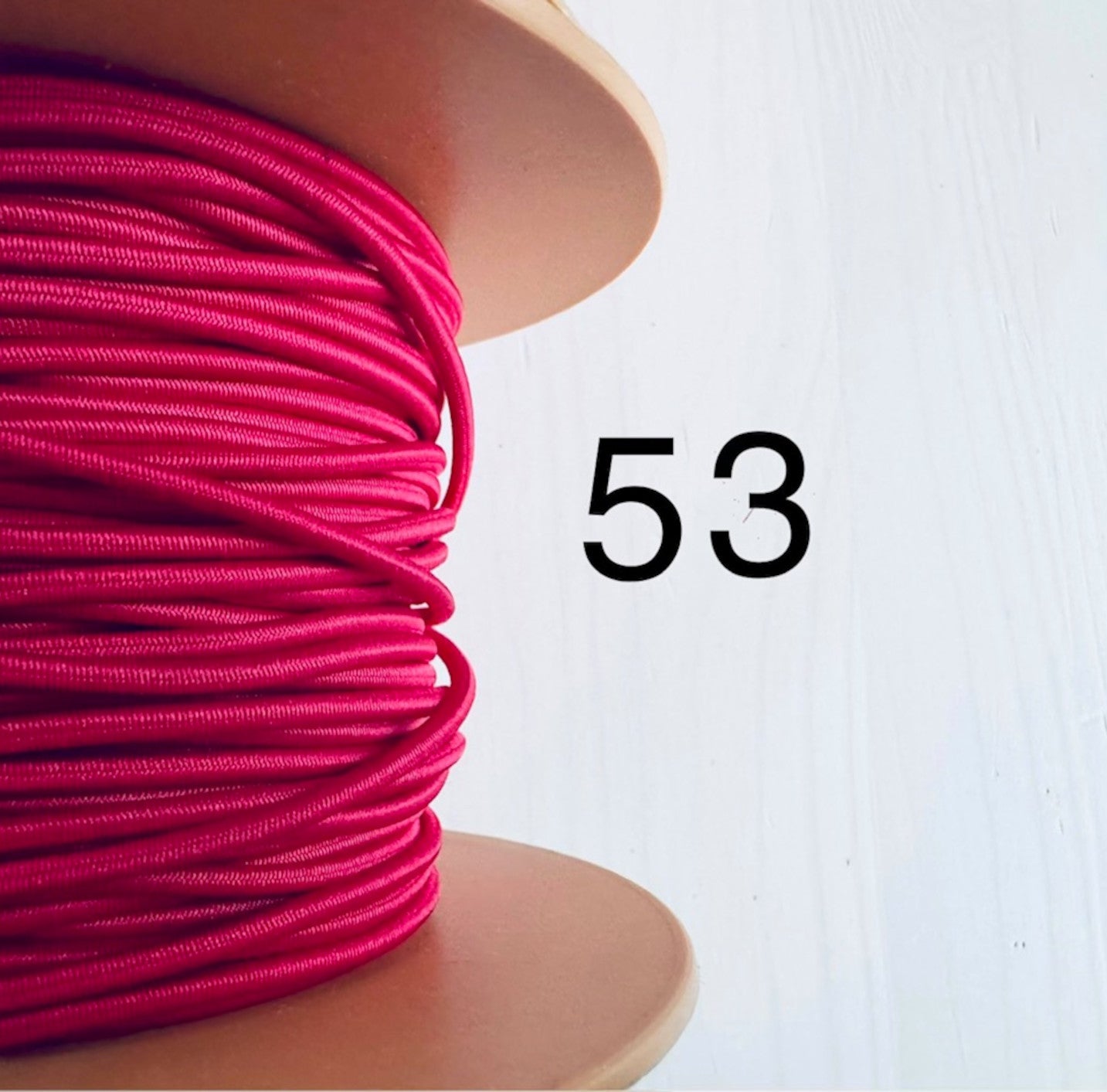 2.5 mm Elastic Cord for Beading & DIY Crafts – Flexible Round Stretch String