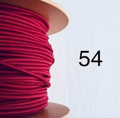 2.5 mm Elastic Cord for Beading & DIY Crafts – Flexible Round Stretch String